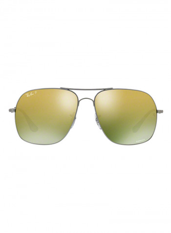 Men's Square Sunglasses - Lens Size: 61 mm