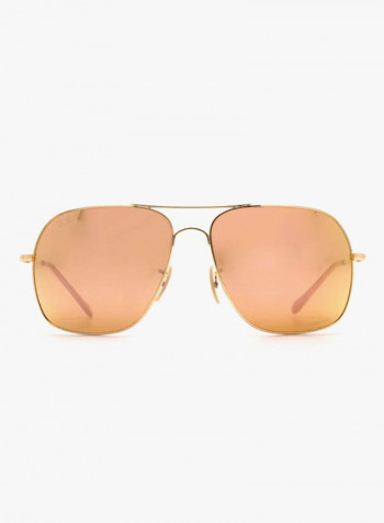 Rectangular Sunglasses - Lens Size: 61 mm