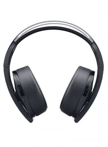 3D Wireless Over-Ear Audio Headset Black