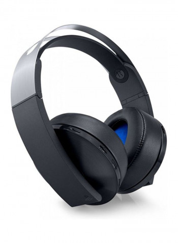 3D Wireless Over-Ear Audio Headset Black