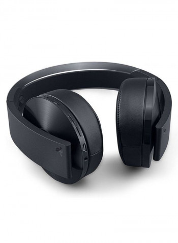 3D Wireless Over-Ear Audio Headset Black