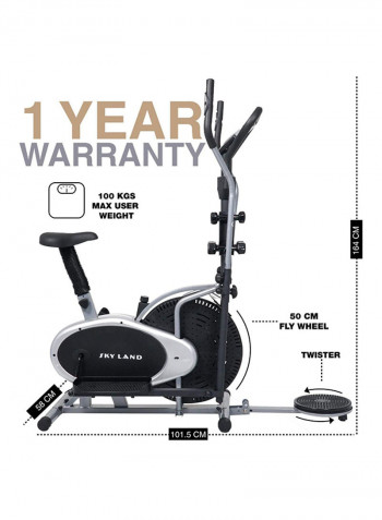 4-In-1 Orbitrac Exercise Bike