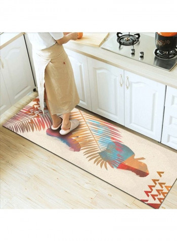 Leaf Pattern Modern Anti-Skidding Living Room Rug multicolour 140*200(W*L)cmcm