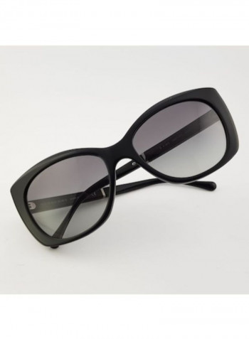 Women's Full Rim Cat Eye Sunglasses - Lens Size: 55 mm