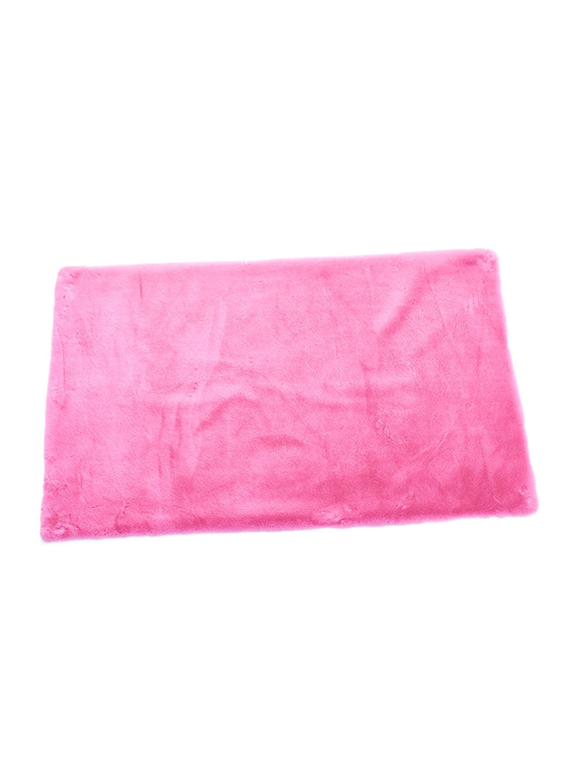European Solid Color Wear-Resistant Doormat Pink 50x60centimeter