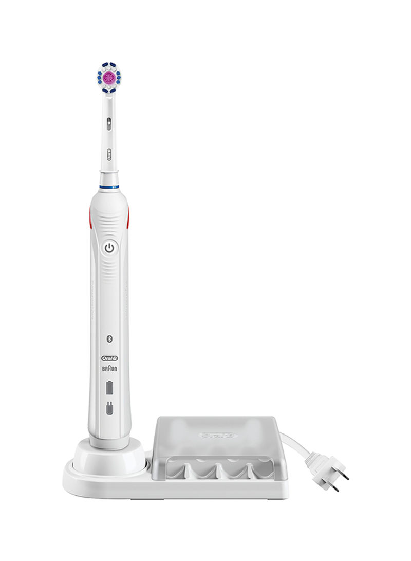 3000 3D Smartseries Electric Bluetooth Toothbrush With Stand White