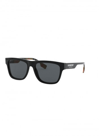 Men's Full Rim Square Sunglasses - Lens Size: 41 mm
