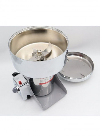Multipurpose Stainless Steel High Speed Electric Grinder And Crusher Silver 500g