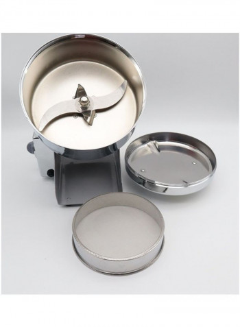 Multipurpose Stainless Steel High Speed Electric Grinder And Crusher Silver 500g