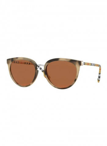 Women's Full Rim Round Sunglasses - Lens Size: 54 mm