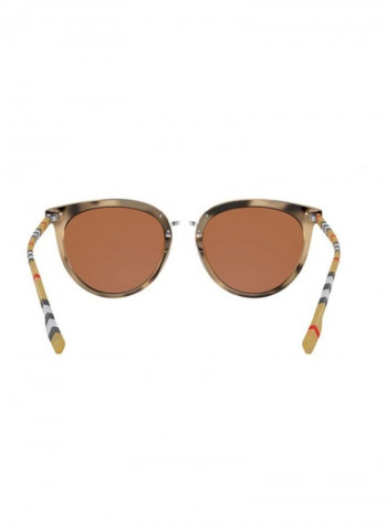 Women's Full Rim Round Sunglasses - Lens Size: 54 mm