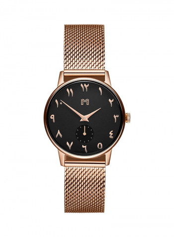Women's Stainless Steel Analog Wrist Watch Sanq06