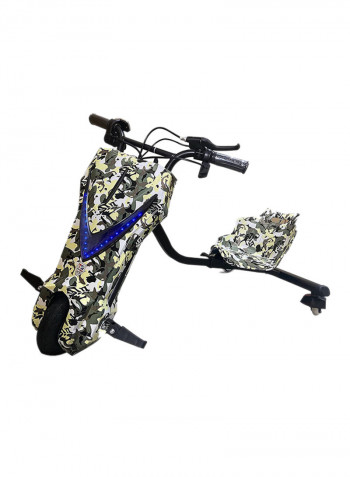 3-Wheeler Electric Drift Scooter 68x54x21centimeter