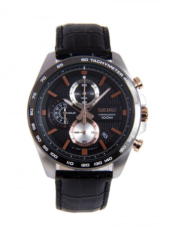Men's Water Resistant Chronograph Watch SSB265P1