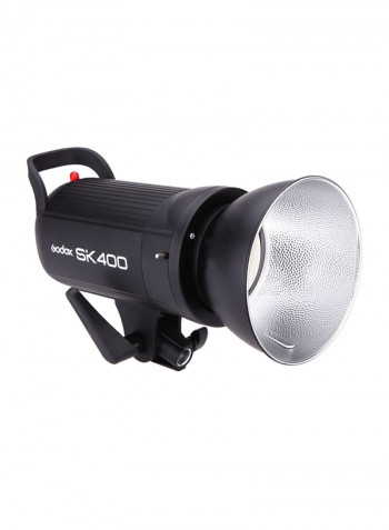 SK400 Professional Studio Flash Light Black
