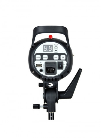 SK400 Professional Studio Flash Light Black