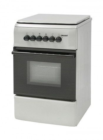 Eco Series 4 Burners Cooking Range With Gas Grill NGC-5340 Grey/Black