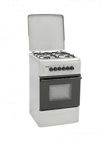 Eco Series 4 Burners Cooking Range With Gas Grill NGC-5340 Grey/Black