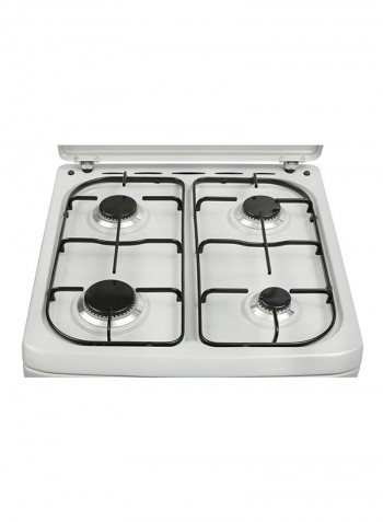 Eco Series 4 Burners Cooking Range With Gas Grill NGC-5340 Grey/Black