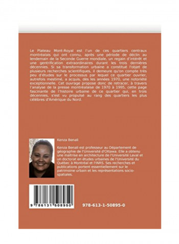 Le Plateau Mont-Royal Paperback