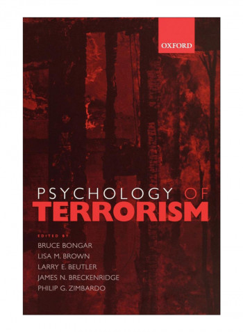 Psychology Of Terrorism Hardcover 1st