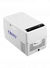 Portable Car Refrigerator 22L White/Black 22L