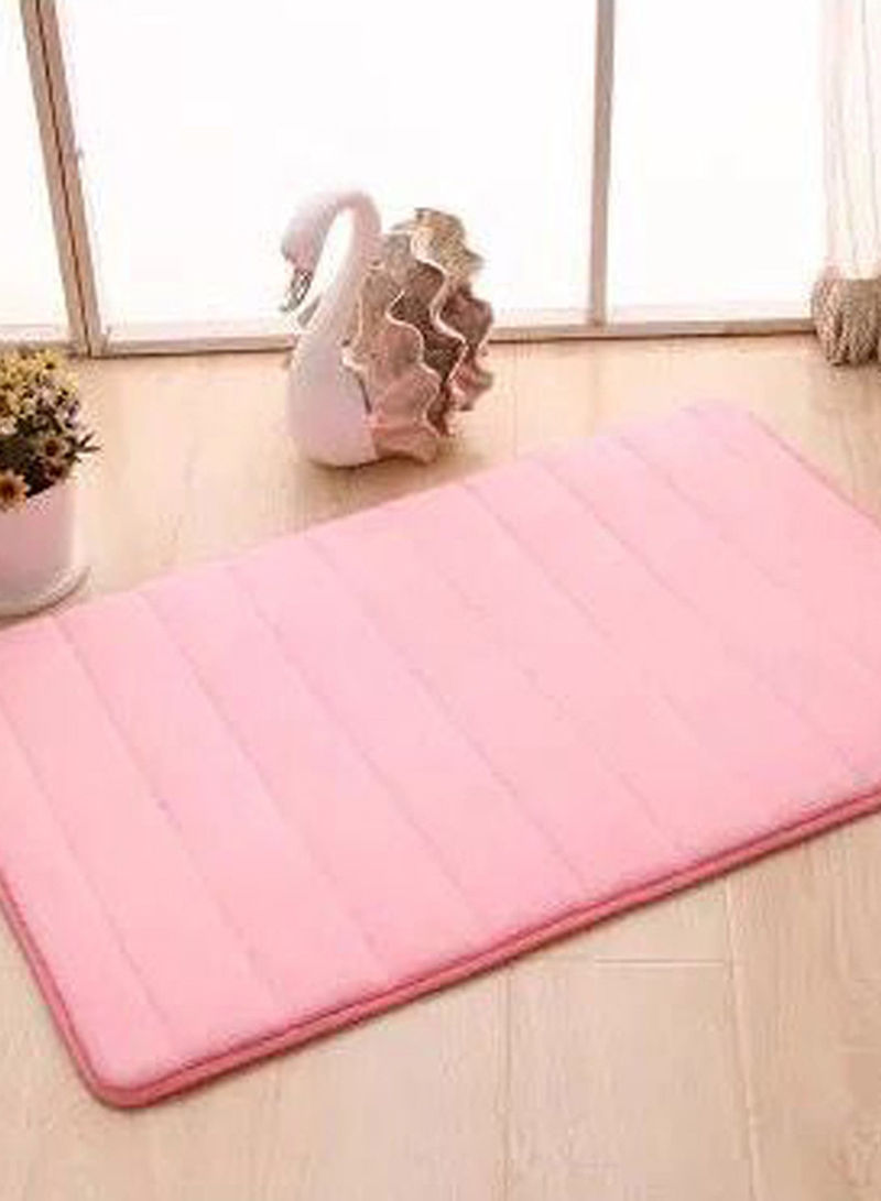 Soft Fluffy Floor Doormat Pink 140 x 200centimeter