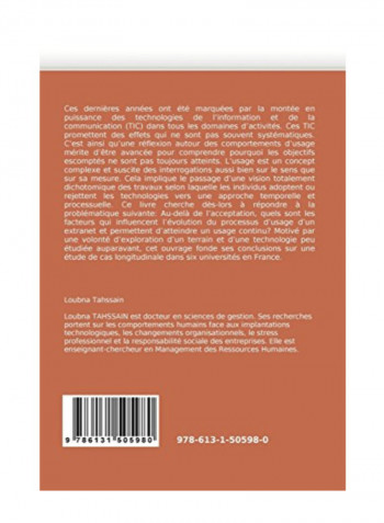 Tic, Usage Et Complexite: Paperback