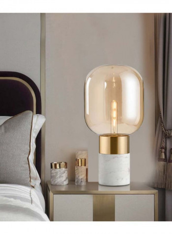 Wireless Charger LED Table Lamp White/Gold