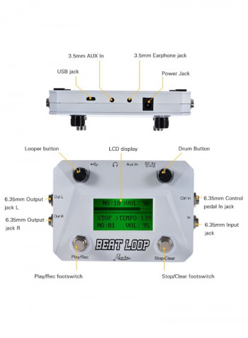 Beat Loop Guitar Effect Pedal