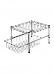 Cabinet Drawer Organizer Silver 14.75x17.5inch reviews Cabinet Drawer Organizer Silver 14.75x17.5inch