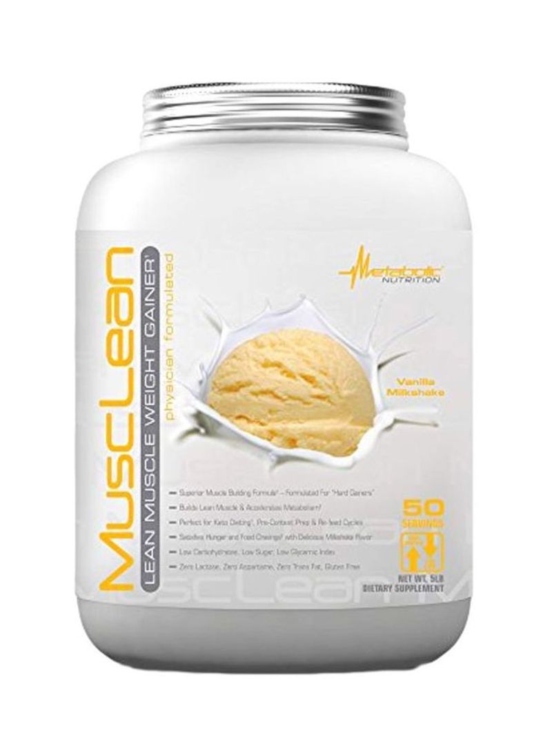 Musclean Lean Muscle Weight Gainer - Vanilla