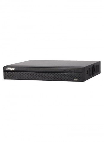 8-Channel Compact 1U Network Video Recorder Black