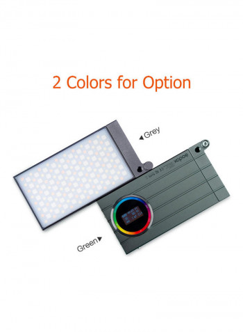 M1 Mini RGB LED Light Full Colour Video Lamp Grey