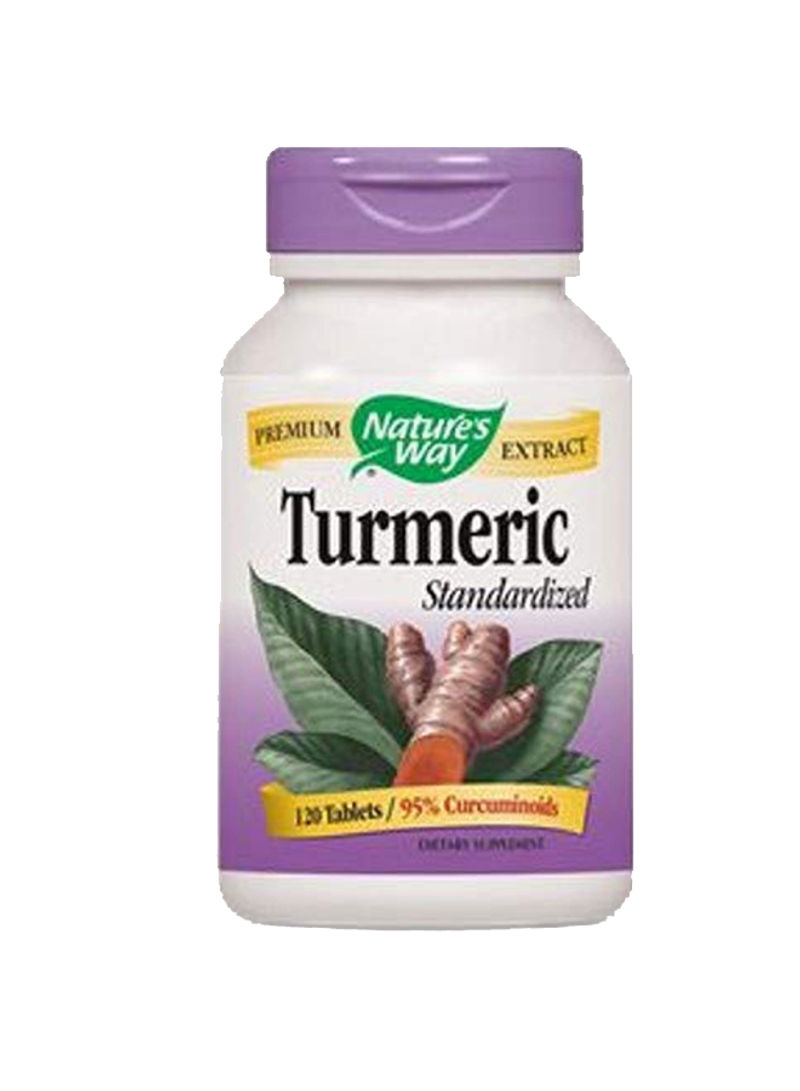 Pack Of 2 Turmeric Standardized Dietary Supplement - 120 Tablets
