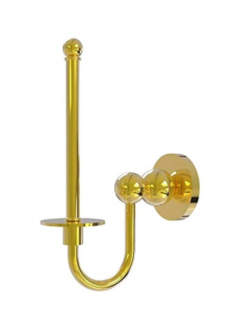 Upright Tissue Toilet Paper Holder Gold