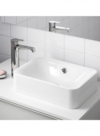 Art Design Countertop Wash Basin White 45x32x12centimeter