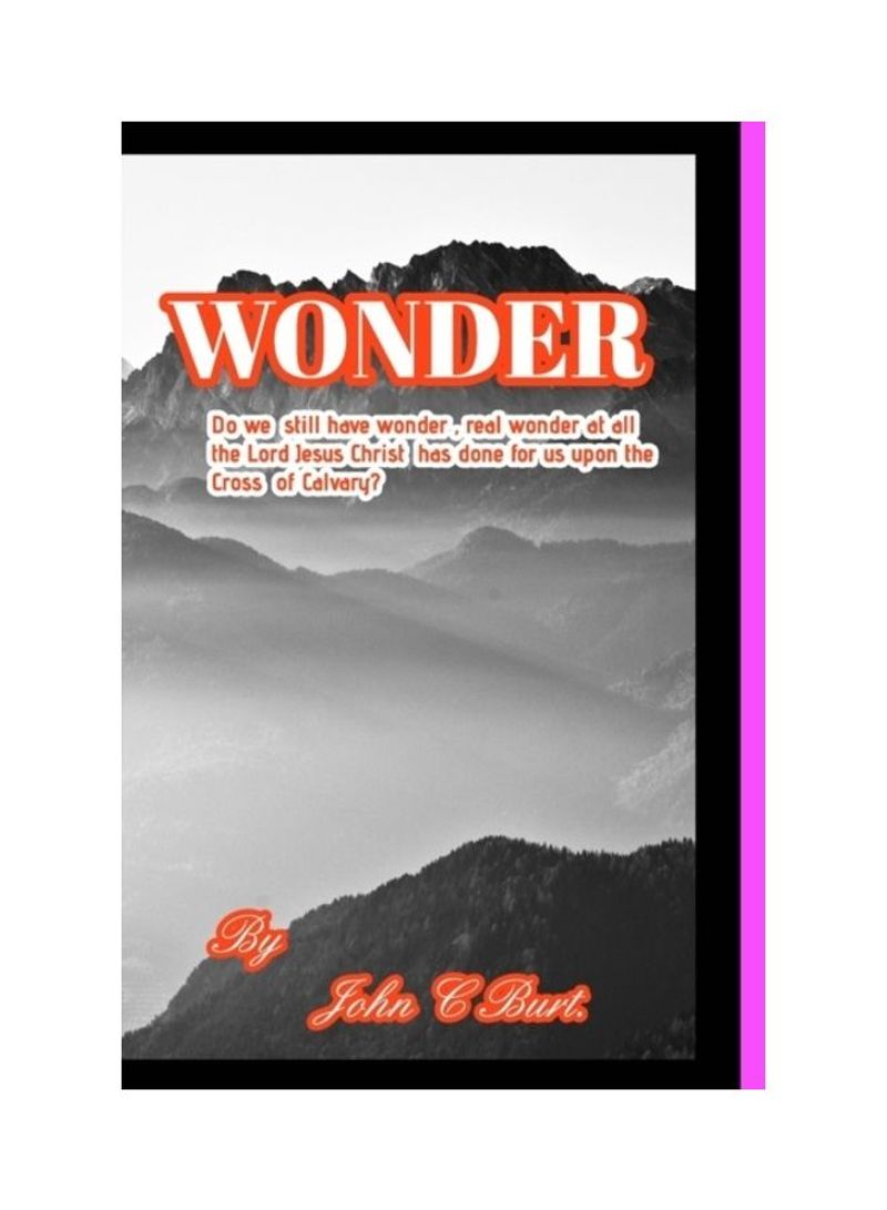 Wonder Paperback English by John C. Burt