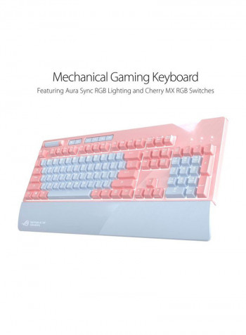 ROG Strix Flare Gaming Keyboard Pink/Grey/Blue