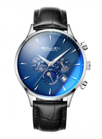 Men's Leather Chronograph Watch LEN67952
