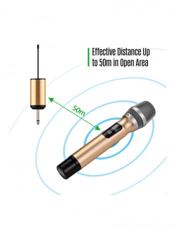 Portable UHF Wireless Microphone