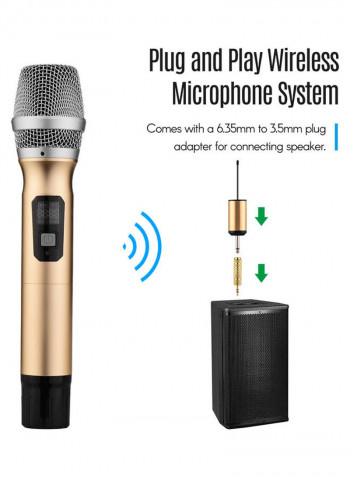 Portable UHF Wireless Microphone