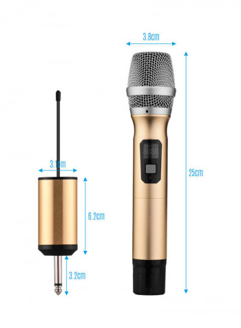 Portable UHF Wireless Microphone