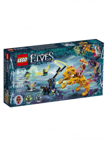 Elves Azari And The Fire Lion Capture Building Toy 41192