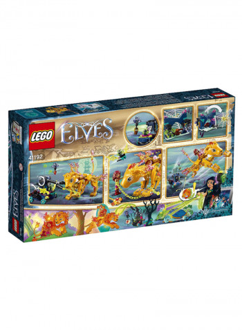 Elves Azari And The Fire Lion Capture Building Toy 41192
