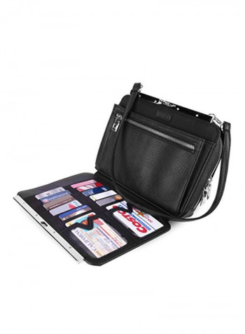 Esvivina Collection Carrying Case For Samsung Galaxy Tab 4 7.0/Tab 4 8.0/Tab S 8.4/Tab Pro 8.4-iNCH 8.4inch Black/Wine