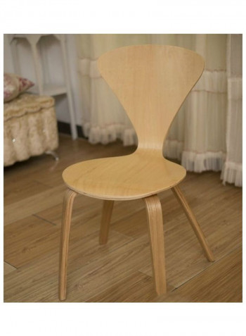 Nordic Style Office Chair Brown 70 x 52 x 32cm