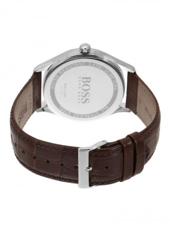 Men's Classic Governor Water Resistance Analog Watch 1513484
