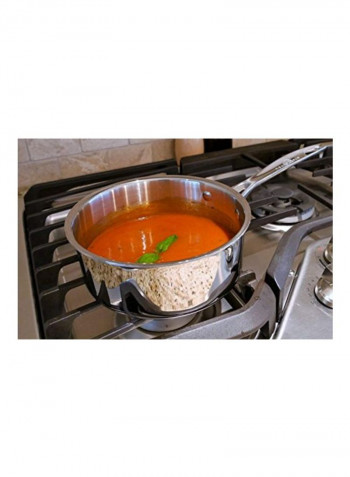 Sauce Pan With Lid Silver