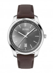 Men's Leather Contemporary Sport Analog Wrist Watch 1513726